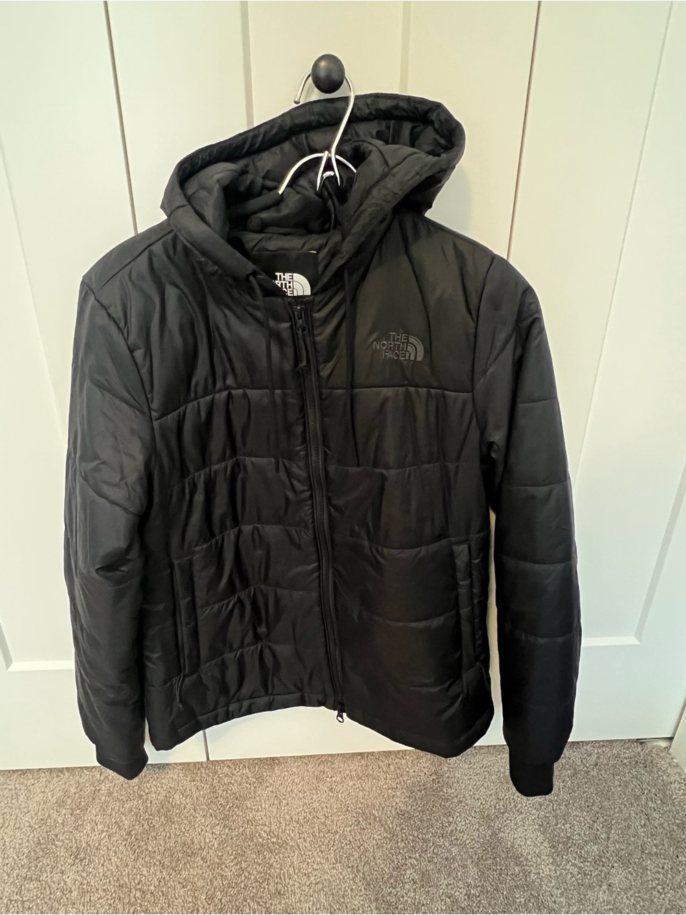 The North Face Black Insulated Hooded Jacket